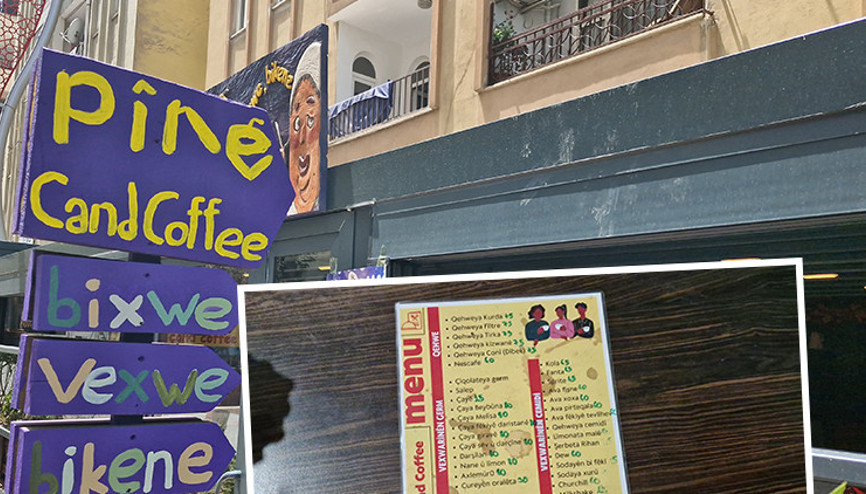 Diyarbakırda kafe sahibinden tepki çeken Kürtçe uygulaması: Gözaltına alındı