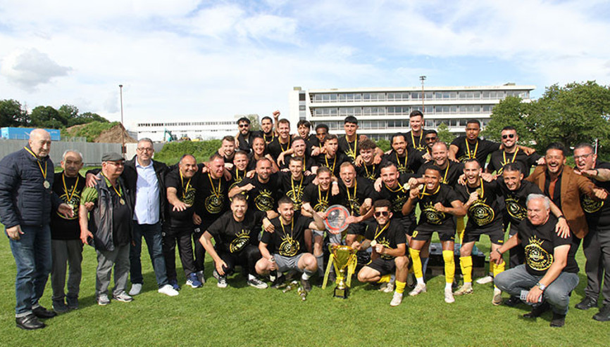 Rakiplerini ezdi geçti Yeni hedef Oberliga... Rakiplerini ezdi geçti Yeni hedef Oberliga...