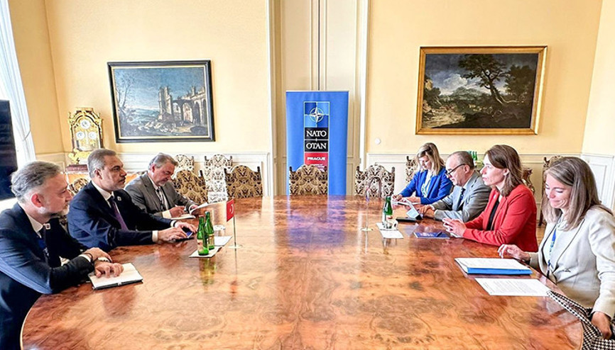 Bakan Fidandan Pragta kiritik temaslar