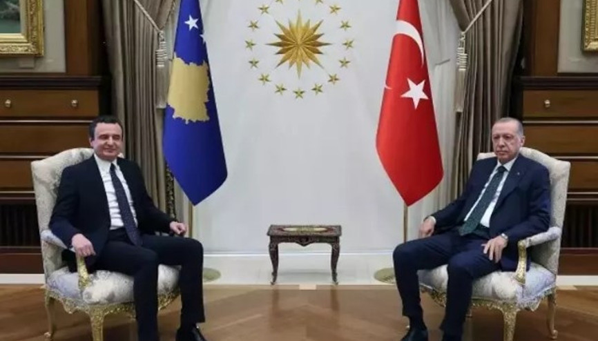 Cumhurbaşkanı Recep Tayyip Erdoğan, Kosova Başbakanı Albin Kurtiyi kabul etti
