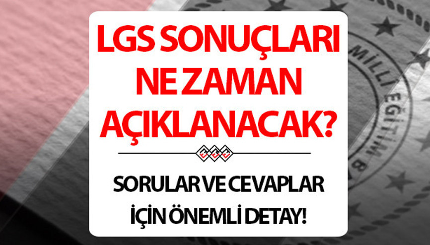 LGS sonuçları ne zaman, hangi tarihte açıklanacak 2024 || LGS sınav sonuçları sorgulama ekranı MEB.gov.trde olacak Liselere Giriş Sınavı (LGS) sınav sonuçları açıklanma tarihi 2024 LGS sonuçları ne zaman, hangi tarihte açıklanacak 2024 || LGS sınav sonuçları sorgulama ekranı MEB.gov.trde olacak Liselere Giriş Sınavı (LGS) sınav sonuçları açıklanma tarihi 2024