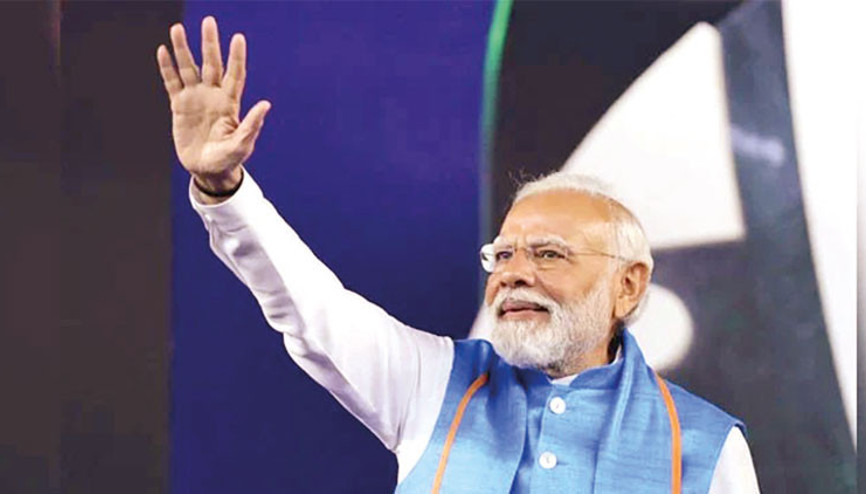 Hindistan’da Modi açık ara önde