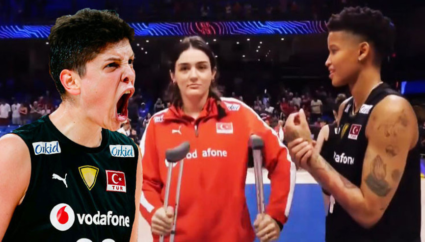 Filenin Sultanlarında Ebrar Karakurt ve Vargastan rekor Zehra Güneş koltuk değnekleriyle... Filenin Sultanlarında Ebrar Karakurt ve Vargastan rekor Zehra Güneş koltuk değnekleriyle...