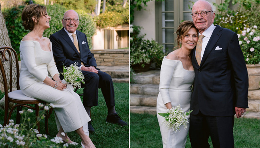 Yaşıtlarının çoğu artık hayatta bile değil... Ünlü milyarder yarı yaşındaki aşkıyla beşinci evliliğini yaptı