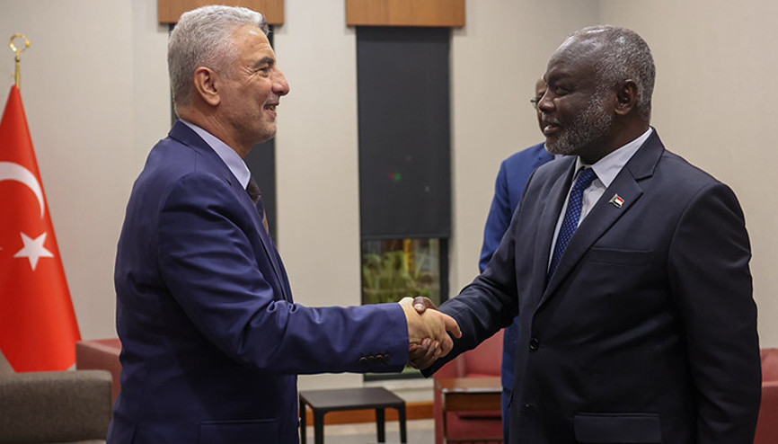 Bakan Bolat, Sudan Maliye Bakanı ile görüştü