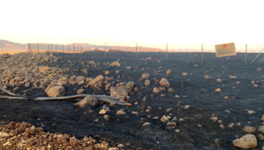 Mardinde 9 ayrı noktada yangın... 800 dönüm buğday ekili arazi zarar gördü Mardinde 9 ayrı noktada yangın... 800 dönüm buğday ekili arazi zarar gördü