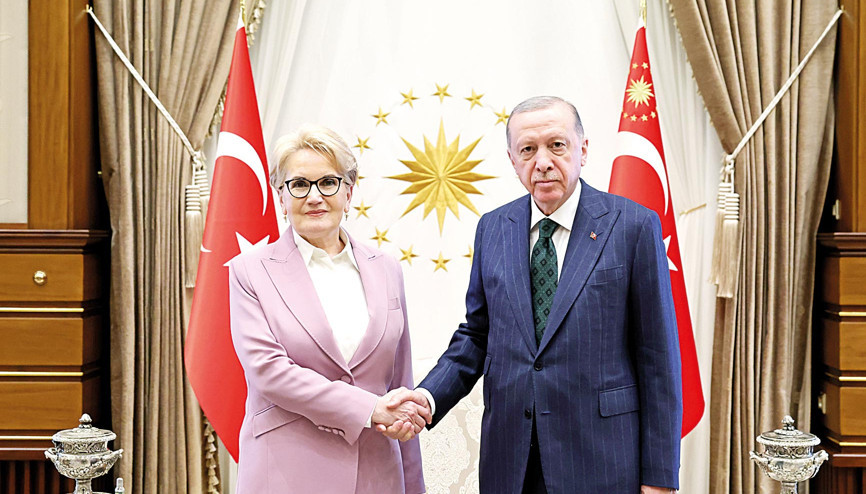 Beştepe’de sürpriz buluşma