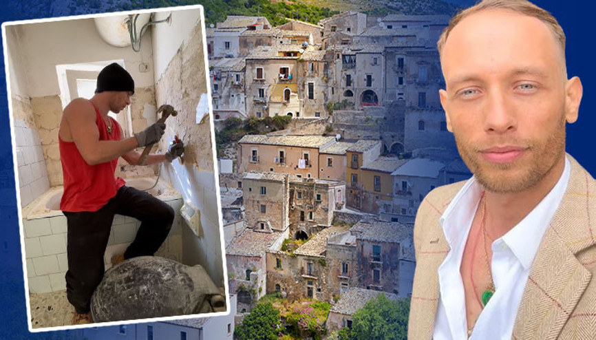 1 Euroya satın aldığı ev hayatını değiştirdi... Her şey Google’a sorduğu bir soru ile başladı… ‘Çatısı delikti, su ve elektriği yoktu ama…’