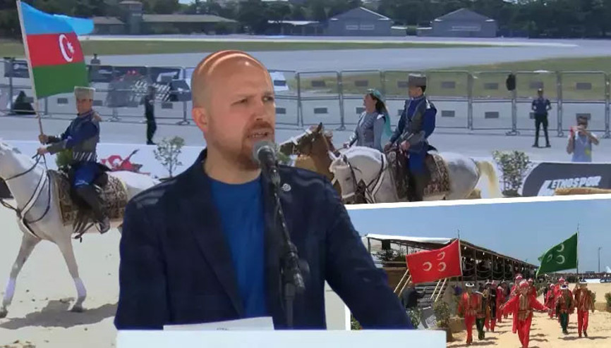 Altıncı Etnospor Kültür Festivali Atatürk Havalimanında başladı... Bilal Erdoğan: Bizi biz yapan değerlere sımsıkı sarılmalıyız Altıncı Etnospor Kültür Festivali Atatürk Havalimanında başladı... Bilal Erdoğan: Bizi biz yapan değerlere sımsıkı sarılmalıyız