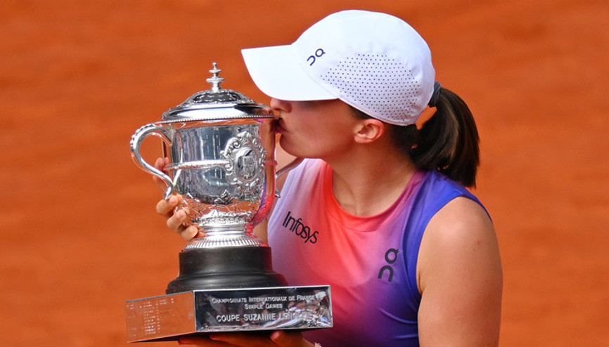 Fransa Açıkta şampiyon İga Swiatek