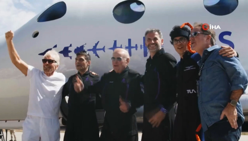 Türkiyenin ikinci astronotu Tuva Cihangir Atasever, Dünyaya döndü