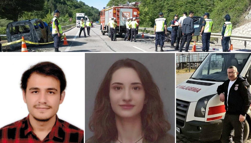 Sinopta korkunç kaza: 4 kişi hayatını kaybetti Bakan Kocadan açıklama Sinopta korkunç kaza: 4 kişi hayatını kaybetti Bakan Kocadan açıklama