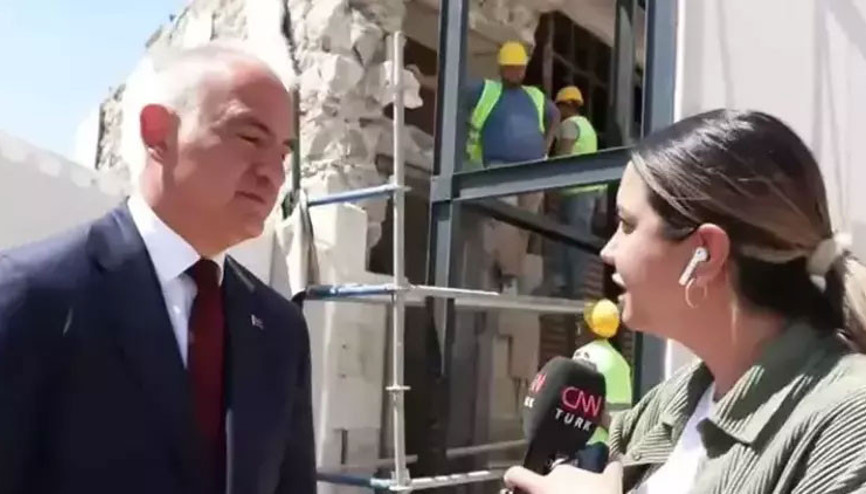 Kültür ve Turizm Bakanı CNN TÜRKte Depremde hasar alan tarihi yapılar yeniden yükseliyor Kültür ve Turizm Bakanı CNN TÜRKte Depremde hasar alan tarihi yapılar yeniden yükseliyor