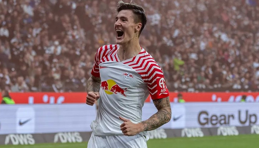 Premier Lig devleriyle anılıyordu, Leipzig ile sözleşme yeniledi Benjamin Sesko...