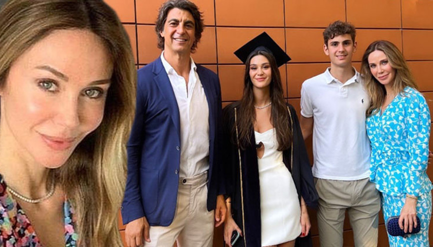 Olaylı bir şekilde boşanan Demet Şener ile İbrahim Kutluay yıllar sonra aynı karede