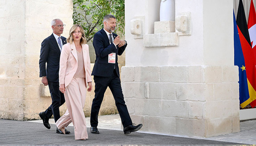 G7 liderleri İtalyada bir araya geldi