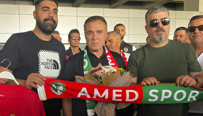 Ersun Yanal, Amedspor için Diyarbakıra geldi