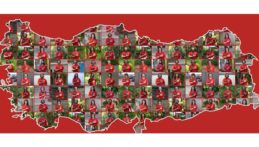 A Millilere “Memleket İçin Söyle” sürprizi A Millilere “Memleket İçin Söyle” sürprizi