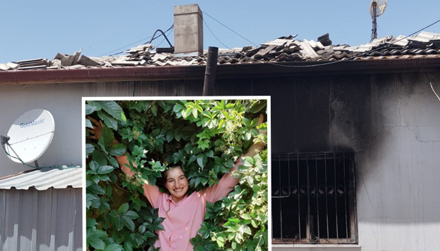 14 yaşındaki Mervenin yürek yakan ölümü: Evde yalnızdı, çıkan yangında hayatını kaybetti