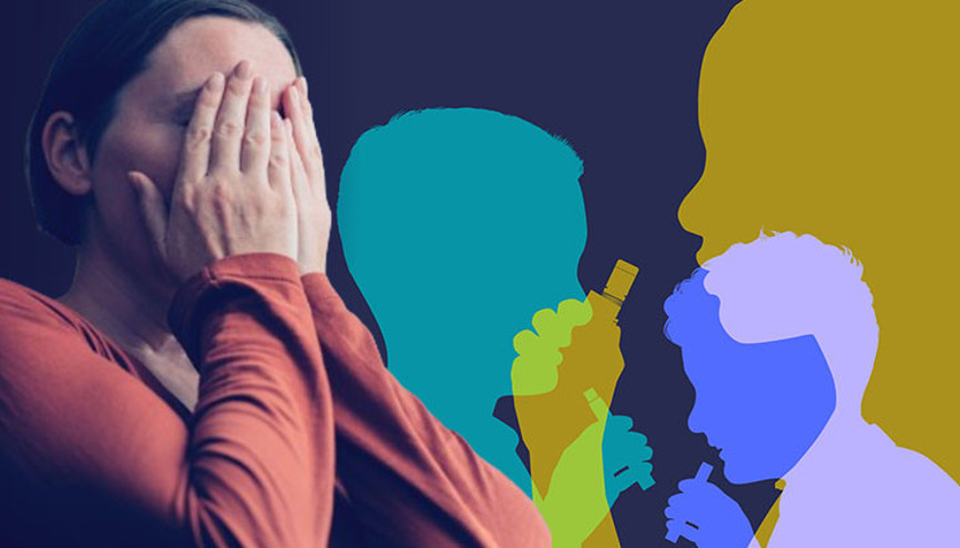 Zararsız sandığı elektronik sigara hayatını mahvetti… Uçuk sandığı yaralar tehlikeli bir hastalık çıktı