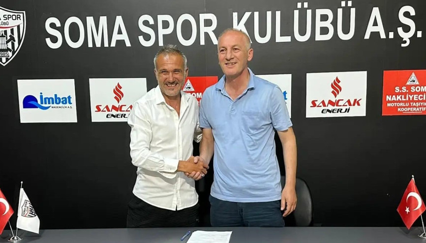 Beşiktaşın eski futbolcusu Erman Güraçar, Somasporun yeni teknik direktörü oldu