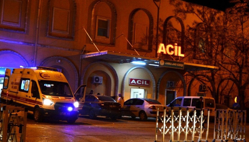 Yılanı vurmak isterken 4 çocuğu yaraladı