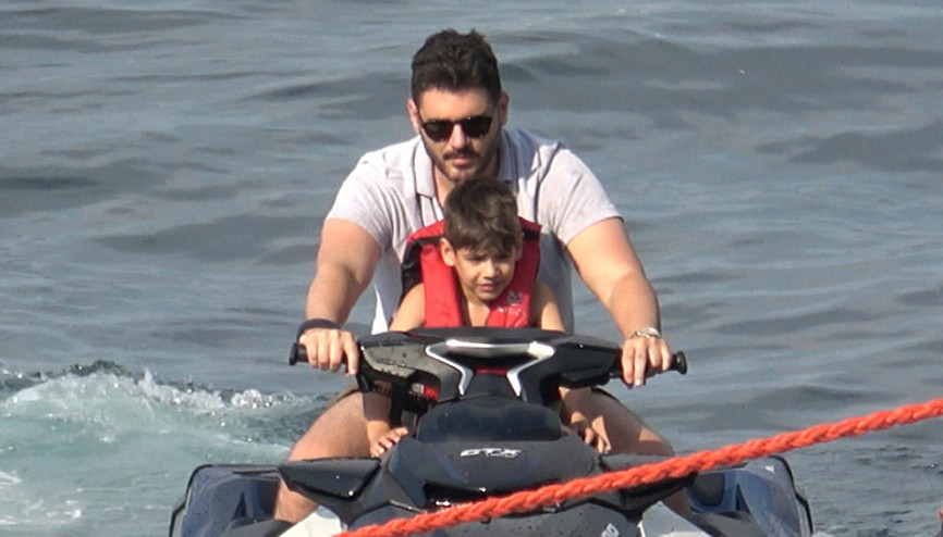 Efehan’ın jet-ski keyfi