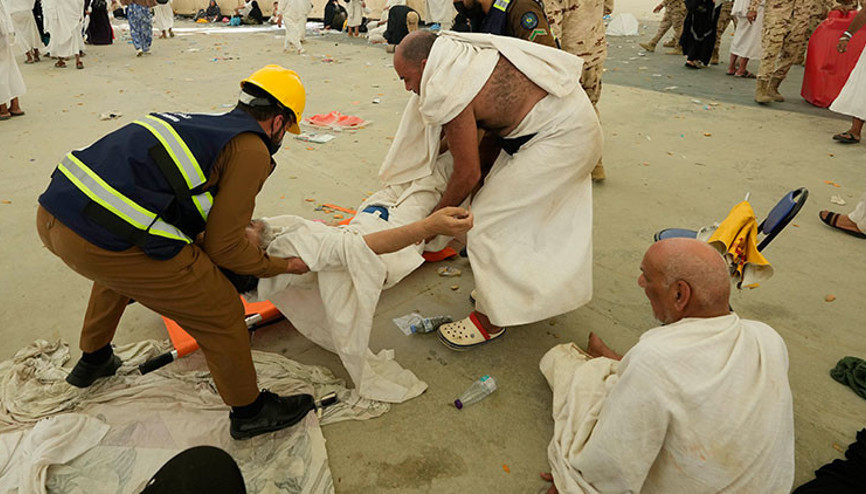 Hac ibadeti sırasında hayatını kaybedenlerin sayısı bin 300ü aştı
