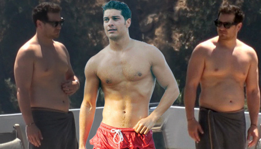 Değişimi dikkat çekti Çağatay Ulusoy tatilde...