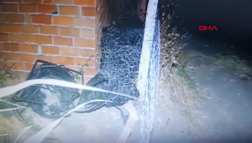 Manisa Soma deprem anı kamerada