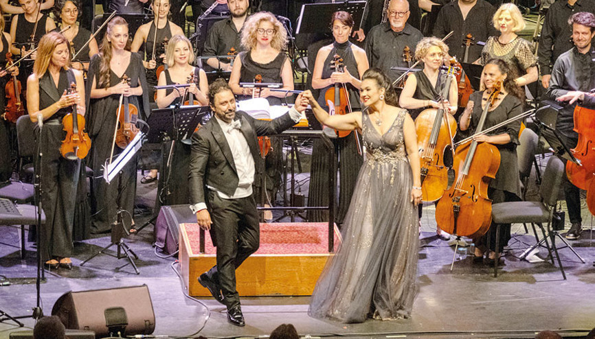 Hüzünlü bir veda konseri