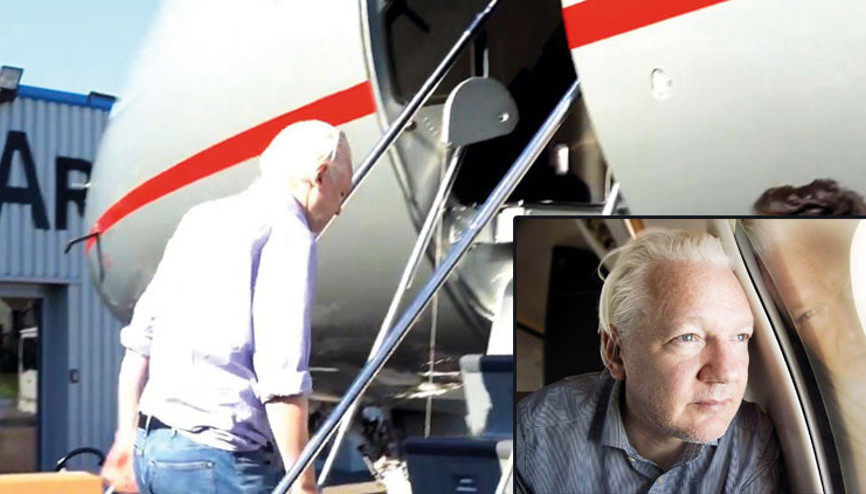 Assange sonunda ABD ile anlaştı: 14 yıl sonra özgürlük Assange sonunda ABD ile anlaştı: 14 yıl sonra özgürlük
