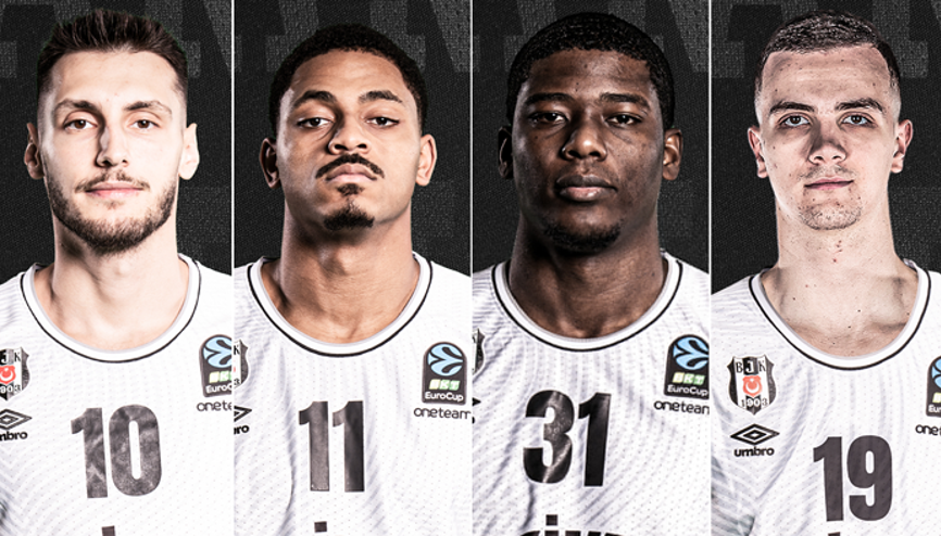 Beşiktaş Basketbolda 4 ayrılık