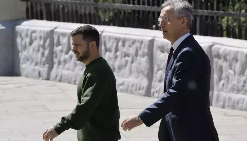 NATO Genel Sekreteri Stoltenberg ve Zelenskiy, Washington Zirvesinin hazırlıklarını ele aldı