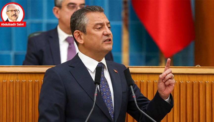Özgür Özel erken seçim kartını çekti