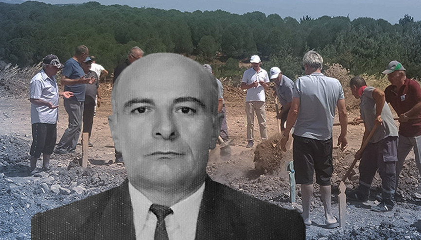 Vasiyeti yerine getirilmişti... Emekli astsubay vefatından 11 yıl sonra toprağa verildi