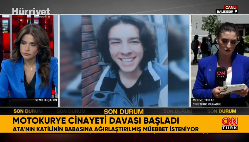 Motokurye Ata Emre Akman cinayeti davası başladı Motokurye Ata Emre Akman cinayeti davası başladı