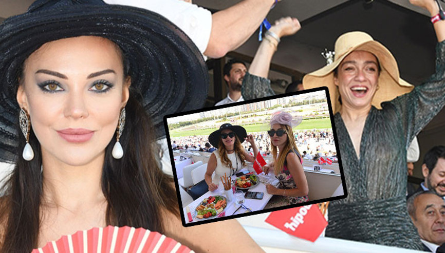 Ünlüler, 98. Gazi Koşusu’nu Hipodrom.com locasından izledi