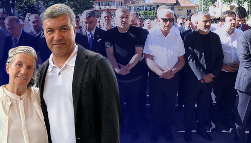 İsmail Küçükkayanın annesi son yolculuğuna uğurlandı