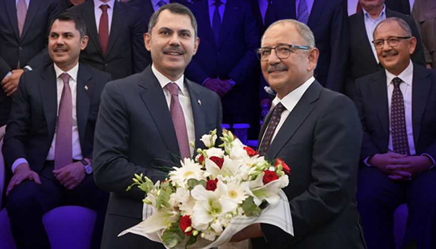 Çevre, Şehircilik ve İklim Değişikliği Bakanlığında devir teslim... Bakan Kurum: Adımlarımızı kararlılıkla atacağız