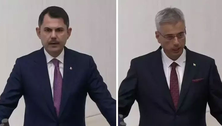 Sağlık Bakanı Memişoğlu ile Çevre, Şehircilik ve İklim Değişikliği Bakanı Kurum, TBMMde yemin etti
