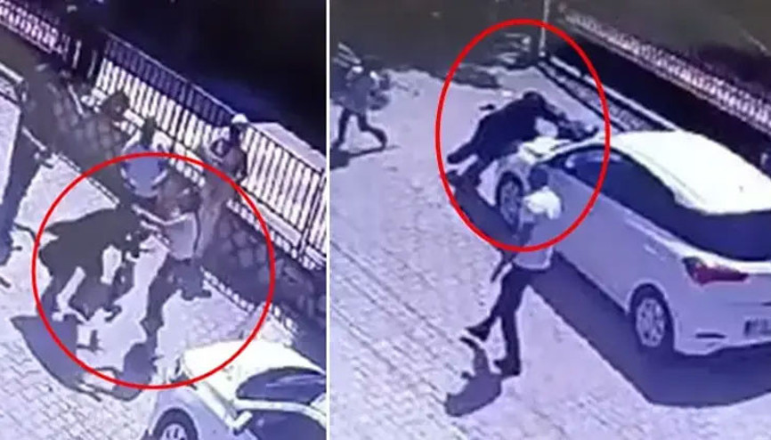 Gelin, önünü kestiği kayınvalidesini darp etti, otomobiliyle ezmeye çalıştı