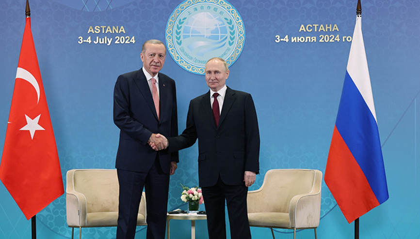 Astanada kritik zirve: Cumhurbaşkanı Erdoğan Putin ile bir araya geldi Teröristan kurdurmayacağız Astanada kritik zirve: Cumhurbaşkanı Erdoğan Putin ile bir araya geldi Teröristan kurdurmayacağız