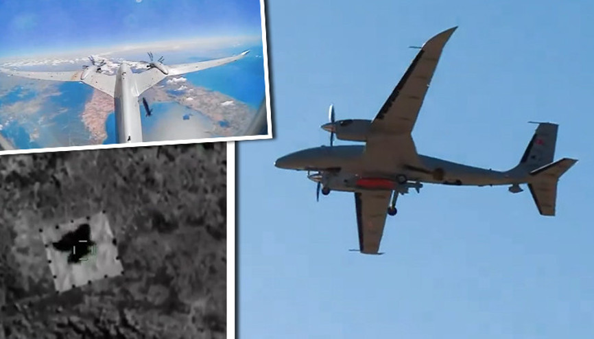 Bayraktar Akıncıdan nokta atış... Gözde Güdüm Kiti atış testi başarı ile tamamlandı