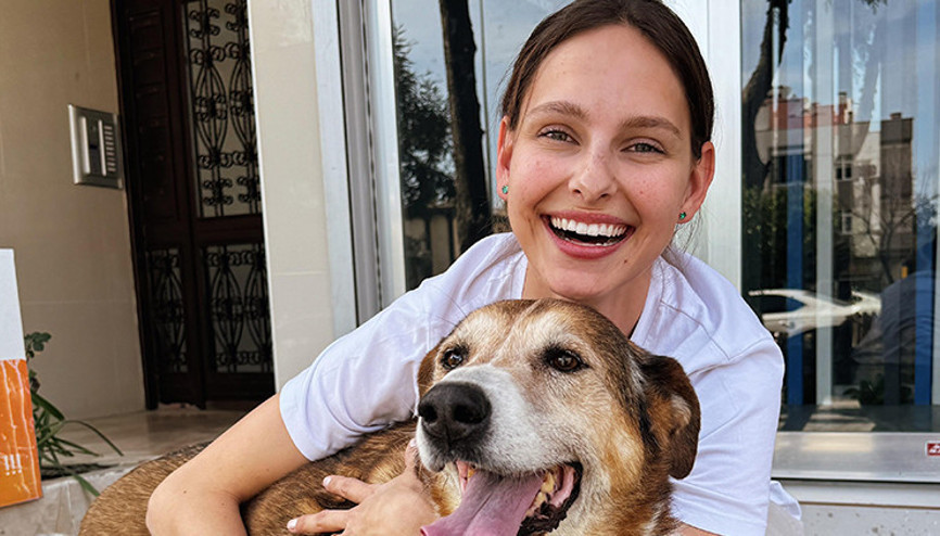 Jessica May: Köpeği yaşam mücadelesi veriyor