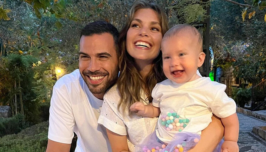 Aslı Enverin kızı Elay 1 yaşında