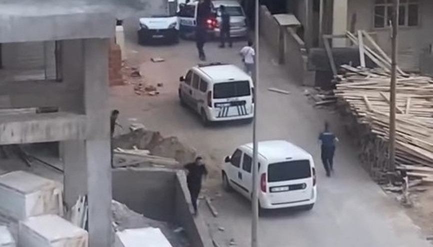 Siirt’te adliyeden firar eden şüpheli, inşaatta saklanırken yakalandı