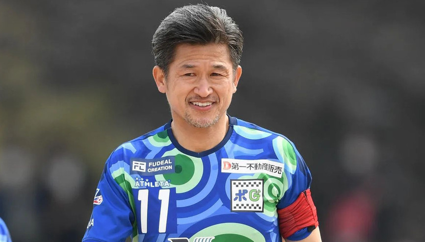 Japon forvet Miura, 57 yaşında transfer yaptı 16. takımı...