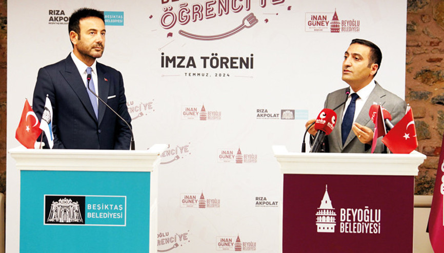 Öğrencilere ücretsiz yemek Beşiktaş’tan sonra Beyoğlu’nda