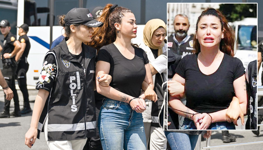 Emniyette güldü adliyede ağladı